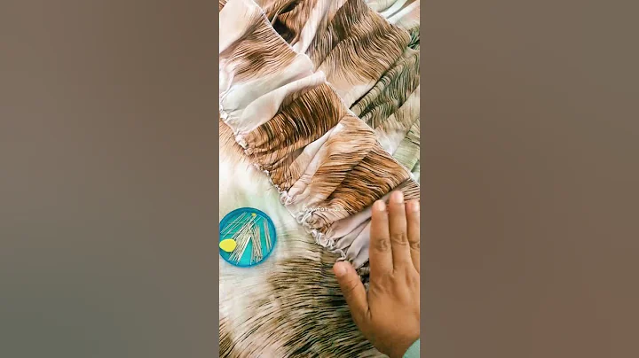 Making of a ruffle dress 👗