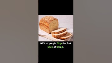 91%of people Skip the first Slice of Bread 🍞||#bread #cookinginterest