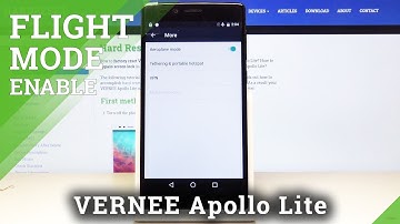 How to Turn On Airplane Mode in Vernee Apollo Lite – Flight Mode Activation