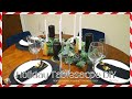 Holiday Tablescape | Vlogmas Day 6