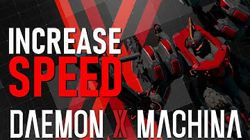 Daemon X Machina - How to Greatly Increase Mech Speed, Control Tips & MORE! Sword + Bazooka Combat!