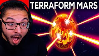 Kurzgesagt - How To Terraform Mars - WITH LASERS | REACTION