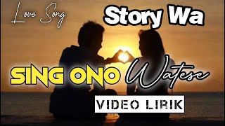 Story WA - LAGU BANYUWANGI TERBARU 2021 (Video Lirik)  Sing ono Watese - Koko Arya