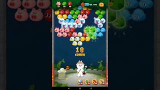 line bubble 2 level 446（無道具）