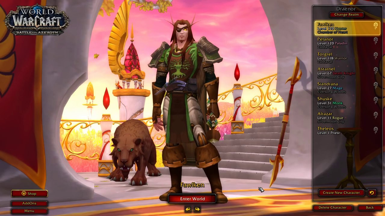 Vision of Stormwind Full Clear BM Hunter - YouTube