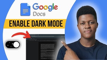 How To Enable Google Docs Dark Mode (2025)