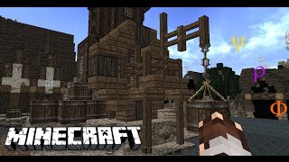 Minecraft Medieval crane tutorial