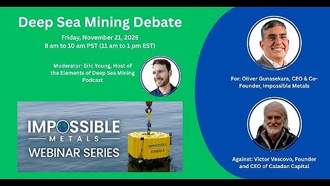 Deep Sea Mining Debate