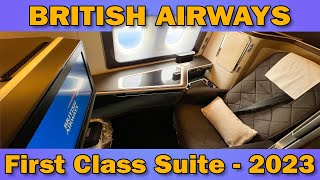 Ultimate Luxury Unveiled? British Airways First Class Suite Tour 2023!