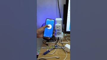 Ổ cắm điện thông minh có điều khiển từ xa #anhthereview #smarthome