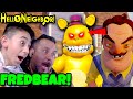 KAÇMAK İMKANSIZ! KAZIM USTA FNAF FREDBEAR OLDU! | HELLO NEIGHBOR FREDBEAR MODU!