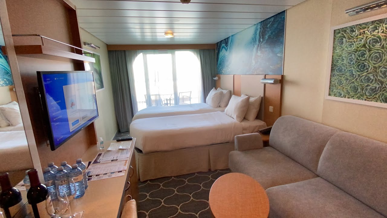 Oasis of the Seas Ocean Balcony Stateroom Cabin 9270 Category 2D YouTube