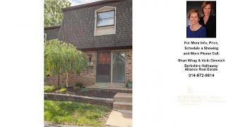 1220 Wicklow Road, Ballwin, MO Presented by Shari Whay & Vicki Dimmich.