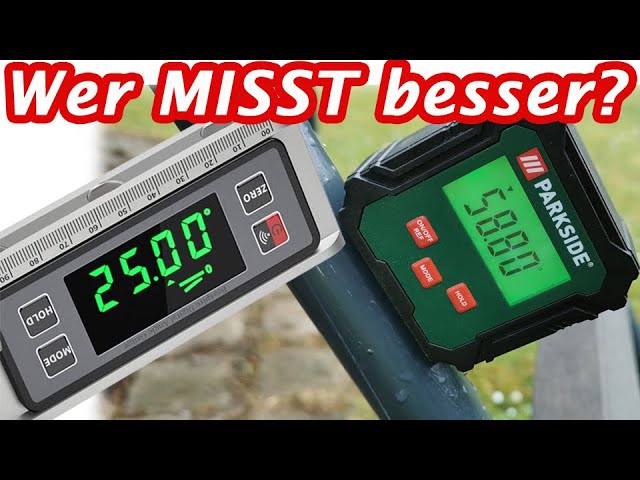 Tadeto Winkelmesser Digitaler LCD Bildschirm Neigungsmesser Mit