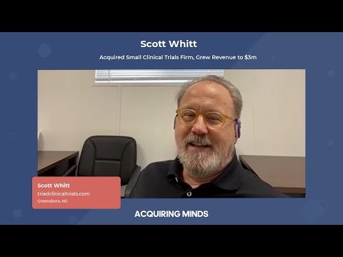 How to Buy a Clinical Trials Firm & Grow It to $3m Episode cover
