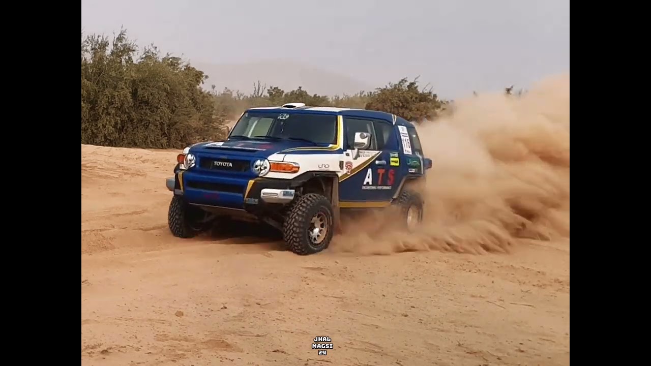 Legend Nadir Magsi's FJ Cruiser⚡🚀 📍Jhal Magsi Jeep Rally 2019 
