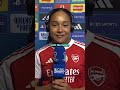 Show us the trophy, Olivia Smith 🤩 #UWCL #UWCLToday #Arsenal