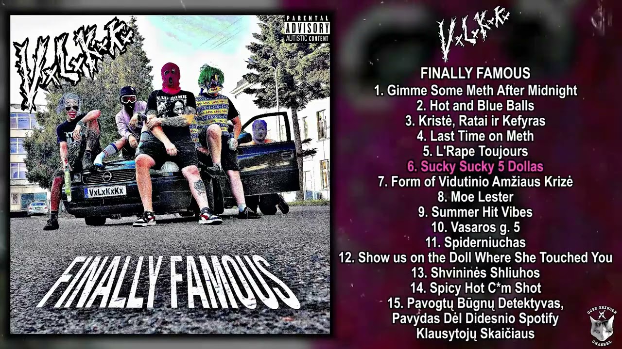 VxLxKxKx - Finally Famous FULL ALBUM (2025 - Groovy Goregrind
