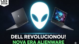 CES 2026: Dell vai expandir linha Alienware com notebook gamer baratinho e modelo ultrafino