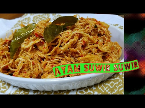 Resep Ayam Suwir Suwir. - YouTube