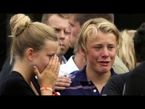 Videó: Norvégia terep sebek Utoya tömeggyűjtés emlékére