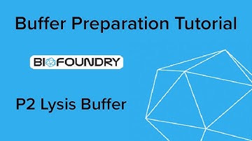 Miniprep Buffer Mixing Tutorial (2/6) - Lysis P2 Buffer