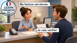 Electricity Bill in French 🇫🇷 | Customer Service French A1/A2