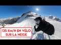 135kmh en vlo sur la neige  antoni villoni