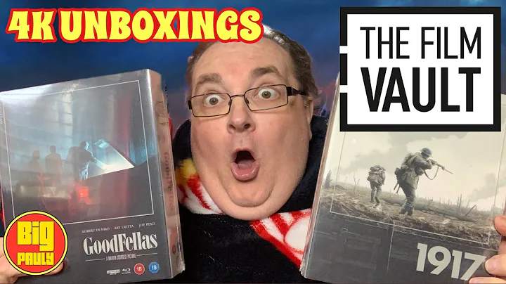 The Film Vault Range 4K Unboxings - Goodfellas and 1917