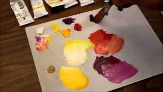 The Creative Palette with Karl Eric Leitzel: The Limited Palette - Colors