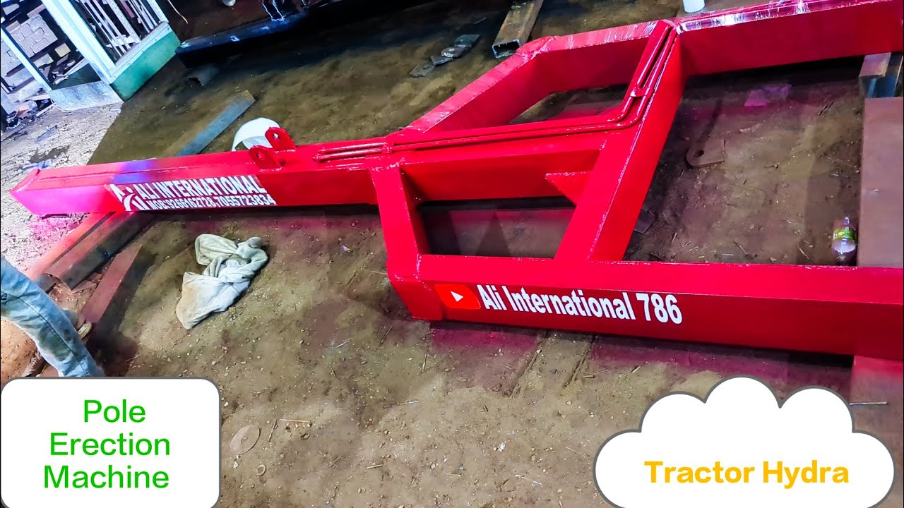 Pole Erection Machine | Post Hole Digger Machine | Tractor Drilling Machine | Tractor Earth Auger | 