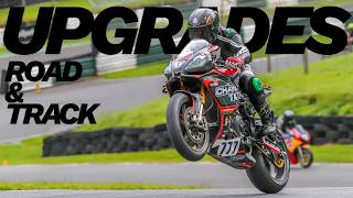 Motorcycle upgrades for your road, track or racing bike using my Aprilia RSV4 RF's example Part 2of3