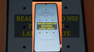 Realme Narzo N53 frp unlock | N53 frp bypass #frp