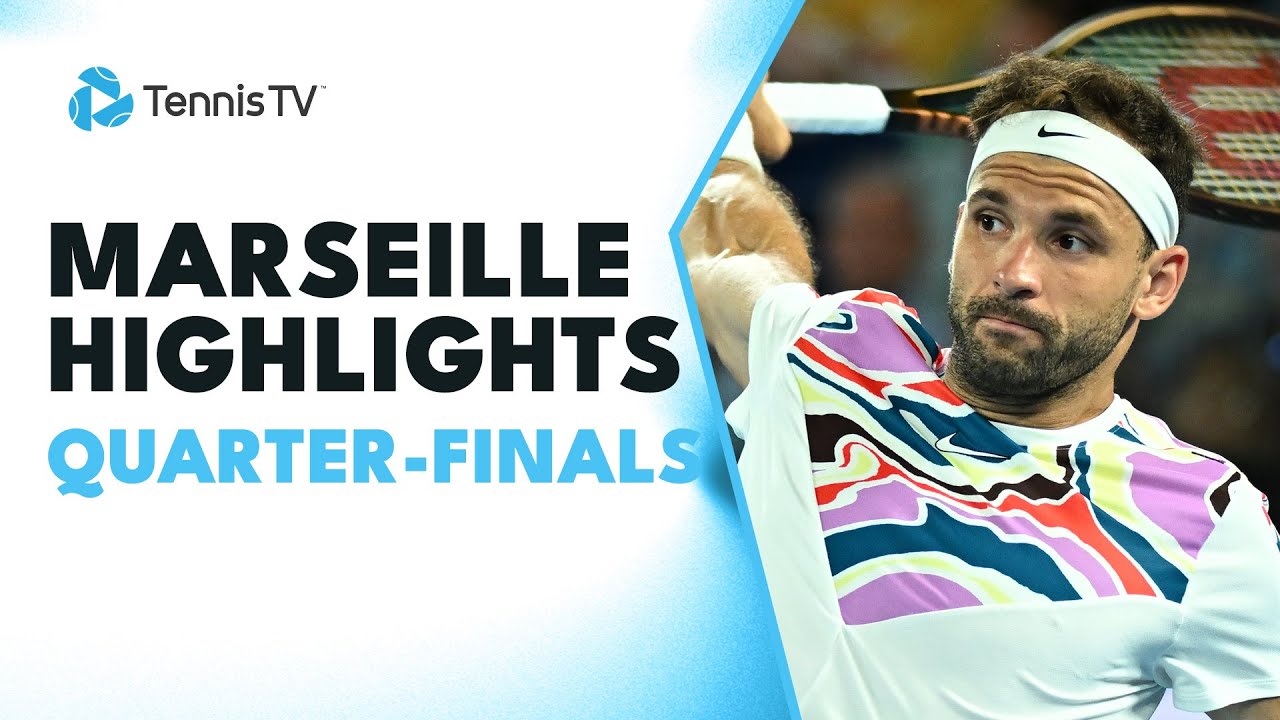 Dimitrov Battles Bublik; Hurkacz, Wawrinka and More Feature Marseille 2023 Highlights Quarter-Finals