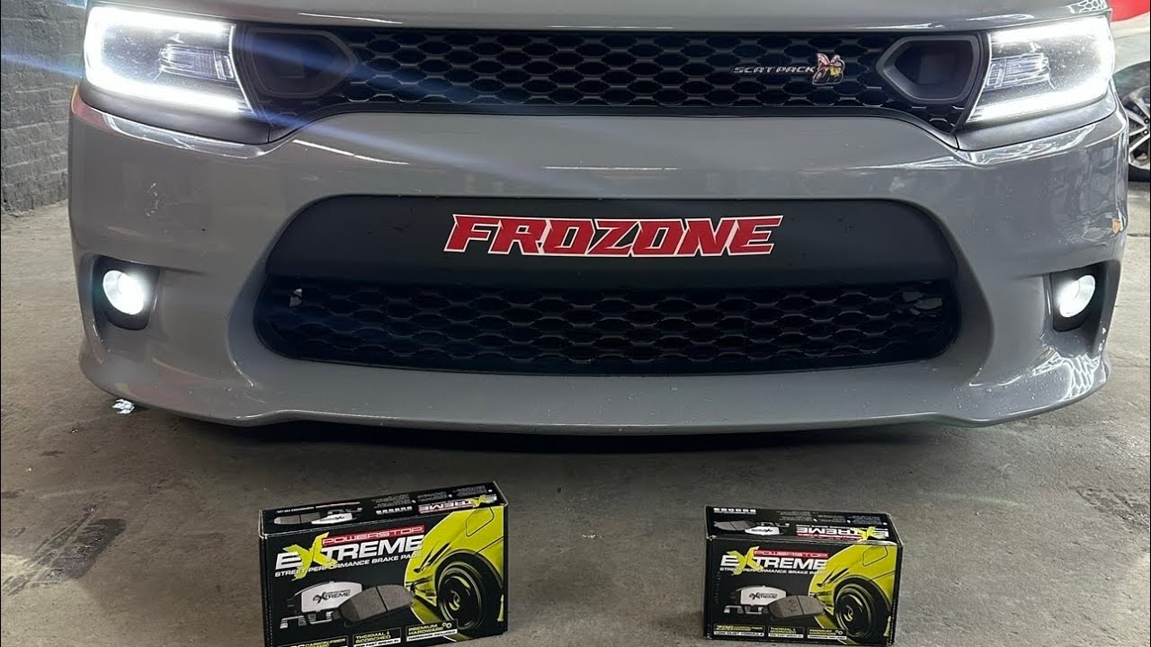POWERSTOP EXTREME Z26 BRAKE PADS / ROTORS INSTALL ON 2021 DODGE CHARGER