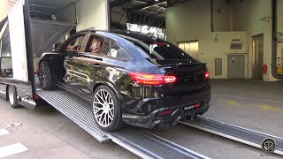 BRABUS GLE 850 6.0 Biturbo Coupe - Cold Start & REVS!