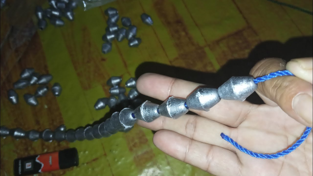 Cara Menentukan Tali Aris Yang Cocok Untuk Timah Jaring Ikan, Tutorial Cara Merakit Jaring Ikan