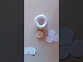 How To Make paper flower easily🌹🌹 #viral #craft #kidscraftwork #trendingshorts #shorts