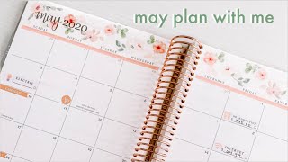 MAY 2020 PLAN WITH ME | Erin Condren Life Planner