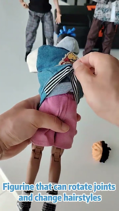 XXX's Figurine that can rotate joints and change hairstyles!#fyp #toys #figure #xxxtentacion #XXX