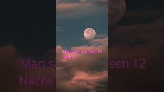 Kennst du schon die 12 magischen Nächte?