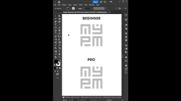 Adobe Illustrator 2025 Tips - How to Draw Logo with multiple Squares