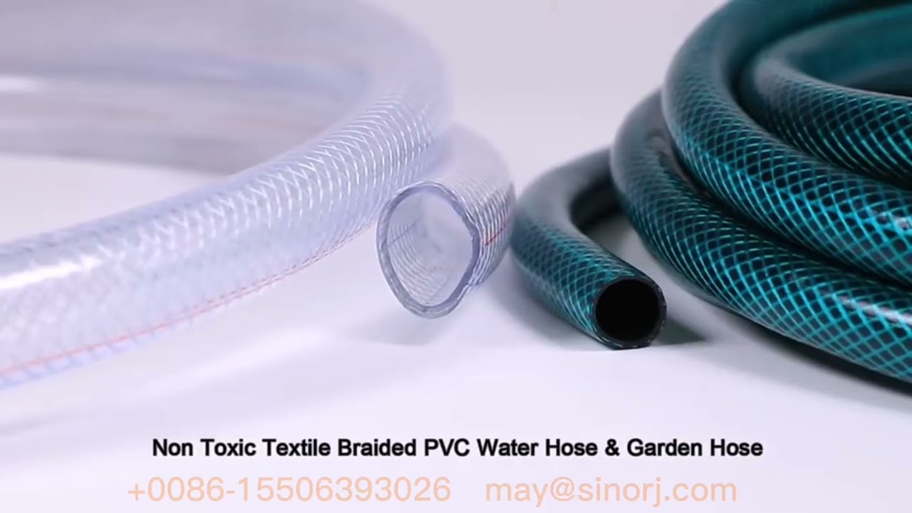 PVC fiber reinforced hose garden hose production line