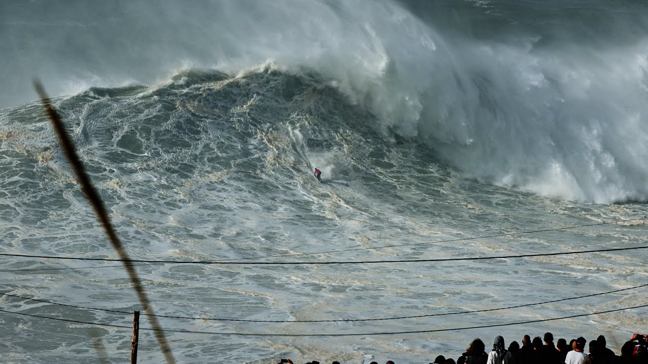 James Carew – Nazaré XXL Wave | WSL | Tow Support by Andrew Cotton