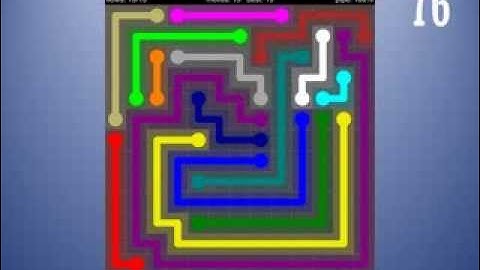 Flow Free ~ 13x13 Mania ~ Levels 71-80