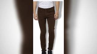 Van Heusen Regular Men Brown Jeans | Available on flipkart |