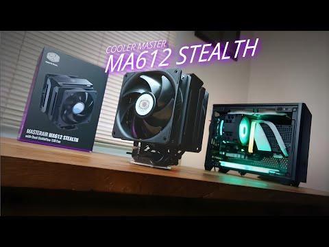 Cpu air cooler coolermaster MA612 Stealth | Reviews, benchmarks & installation