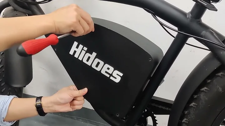 [Hidoes B3] How to Remove the Battery of the Hidoes B3 ebike