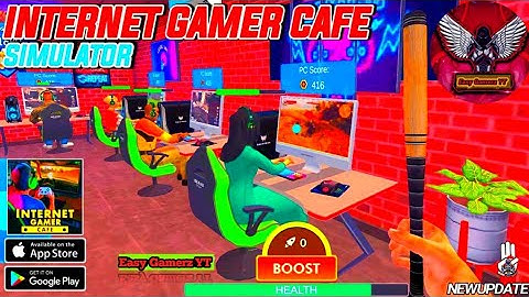 INTERNET GAMER CAFE SIMULATOR ( EARLY ACCESS ) GAMEPLAY IN HINDI || EASY GAMERZ YT 