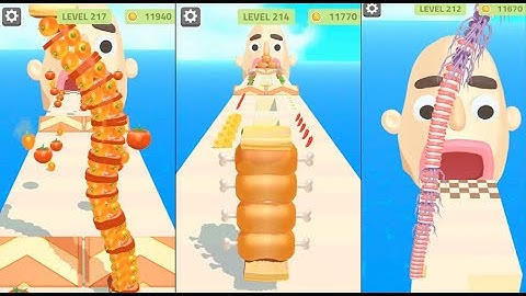 Sandwich Runner Gameplay Walkthrough🥪All Levels Android /iOS Gameplay 🥪 Part-36 #superbearadventure